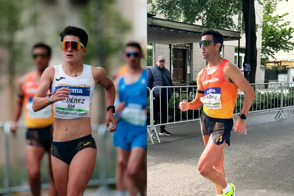 España brilla con dos platas europeas por equipos en los 35 km marcha… y un récord nacional